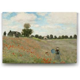 Tabloshop Claude Monet Poppy Field 90x60 cm Tablo