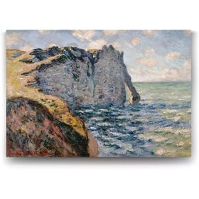 Tabloshop Claude Monet The Cliff Of Aval 45x30 cm Kanvas Tablo