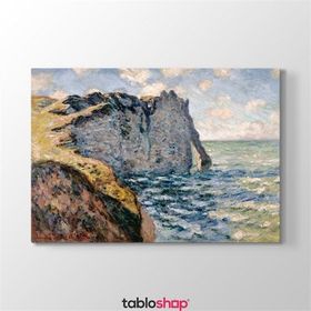 Tabloshop Claude Monet The Cliff Of Aval 45x30 cm Kanvas Tablo