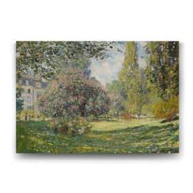 Tabloshop Claude Monet The Parc Monceau 60x40 cm Kanvas Tablo