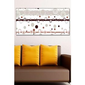 Tabloshop Colorful Swirl Kanvas Tablo