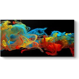 Tabloshop Colorful Swirl Kanvas Tablo