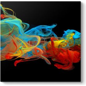 Tabloshop Colorful Swirl Kanvas Tablo