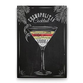 Tabloshop Cosmopolitan Kokteyl Tarifi 60x90 cm Tablo