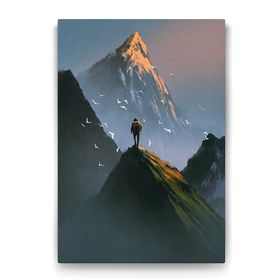 Tabloshop Dağın Zirvesi 100x140 cm Tablo