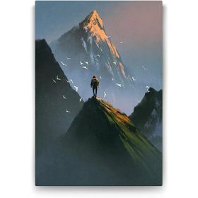 Tabloshop Dağın Zirvesi 60x90 cm Tablo