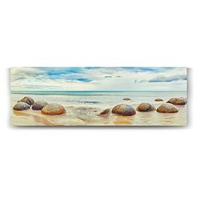 Tabloshop Deniz Taşları 120x40 cm Tablo