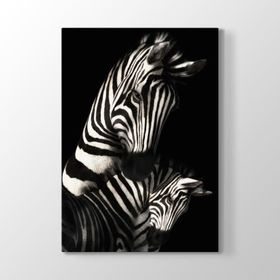 Tabloshop Desenli Zebra 100x140 cm Tablo