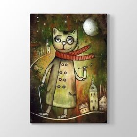 Tabloshop Dr. Cat 40x60 cm Tablo