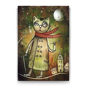 Tabloshop Dr. Cat 70x100 cm Tablo