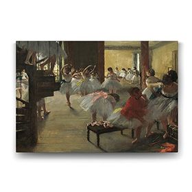 Tabloshop Edgar Degas The Dance Class 90x60 cm Tablo