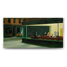 Tabloshop Edward Hopper Le Tableau 100x50 cm Tablo