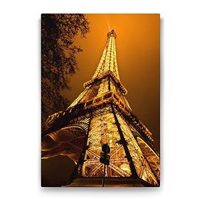 Tabloshop Eyfel Kulesi Gece 50x75 cm Tablo