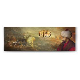 Tabloshop Fatih Sultan Mehmet Fetih 180x60 cm Tablo