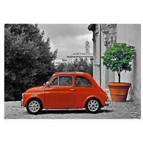 Tabloshop Fiat 500 90x60 cm Tablo