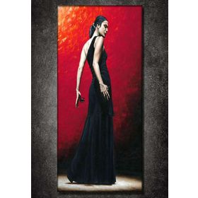 Tabloshop Flamenco Dancer Kanvas Tablo