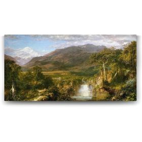 Tabloshop Frederic Edwin Church Heart of the Andes 160x80 cm Tablo