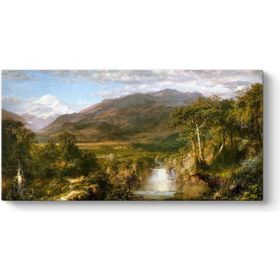 Tabloshop Frederic Edwin Church Heart of the Andes 160x80 cm Tablo