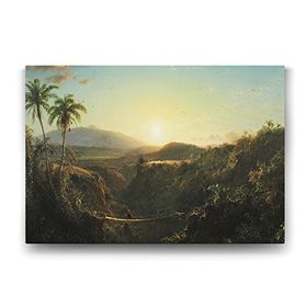 Tabloshop Frederic Edwin Church Pichincha 90x60 cm Tablo