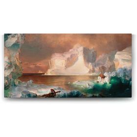 Tabloshop Frederic Edwin Church The Icebergs 160x80 cm Tablo