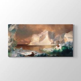 Tabloshop Frederic Edwin Church The Icebergs 160x80 cm Tablo