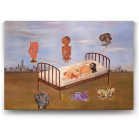 Tabloshop Frida Kahlo Henry Ford Hastanesi 140x100 cm Tablo