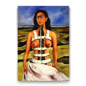 Tabloshop Frida Kahlo The Broken Column 80x125 cm Tablo