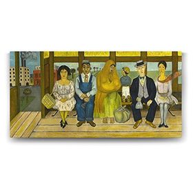 Tabloshop Frida Kahlo The Bus 100x50 cm Tablo