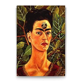 Tabloshop Frida Kahlo Thinking About Death 100x140 cm Tablo