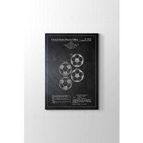 Tabloshop Futbol Topu Patent 50x75 cm Tablo