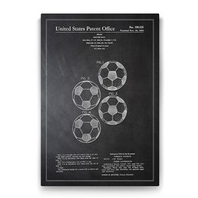 Tabloshop Futbol Topu Patent 50x75 cm Tablo