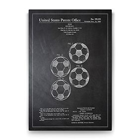 Tabloshop Futbol Topu Patent 70x100 cm Tablo