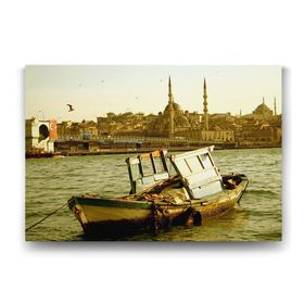 Tabloshop Galata Köprüsü Manzara 100x70 cm Tablo