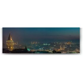 Tabloshop Galata Kulesi İstanbul 90x30 cm Tablo
