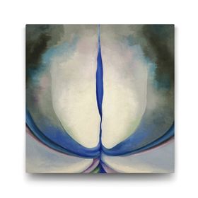 Tabloshop Georgia OKeeffe Blue Line 100x100 cm Tablo