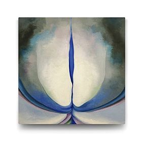 Tabloshop Georgia OKeeffe Blue Line 100x100 cm Tablo