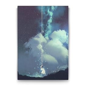Tabloshop Gökyüzünde Salıncak 70x100 cm Tablo
