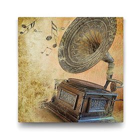 Tabloshop Gramofon 50x50 cm Tablo
