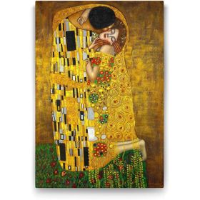 Tabloshop Gustav Klimt The Kiss 80x125 cm Tablo
