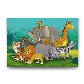 Tabloshop Hayvanlar Alemi 75x50 cm Tablo