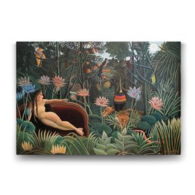 Tabloshop Henri Rousseau The Dream Plaques 100x70 cm Tablo