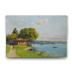 Tabloshop Hoca Ali Rıza İstanbul 140x100 cm Tablo