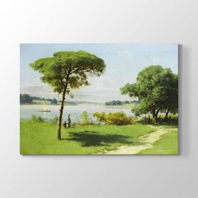Tabloshop Hoca Ali Rıza Manzara 45x30 cm Tablo