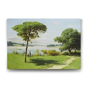 Tabloshop Hoca Ali Rıza Manzara 45x30 cm Tablo