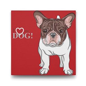 Tabloshop I Love My Dog 60x60 cm Tablo