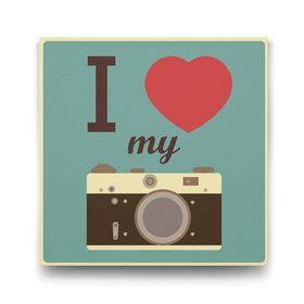 Tabloshop I Love My Photo 90x90 cm Tablo