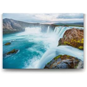 Tabloshop Icelandic Şelalesi 90x60 cm Tablo