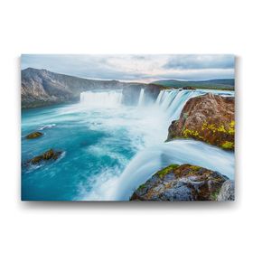 Tabloshop Icelandic Şelalesi 90x60 cm Tablo
