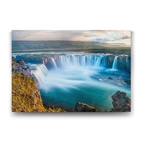 Tabloshop Icelandic Şelalesi 90x60 cm Tablo