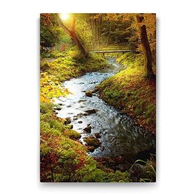 Tabloshop Irmak Manzara 100x140 cm Tablo